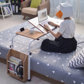 침대책상 각도조절 이동식 컴퓨터 노트북 테이블